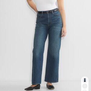 Aritzia Denim Forum Farrah Curve Jeans dark wash blue size 27